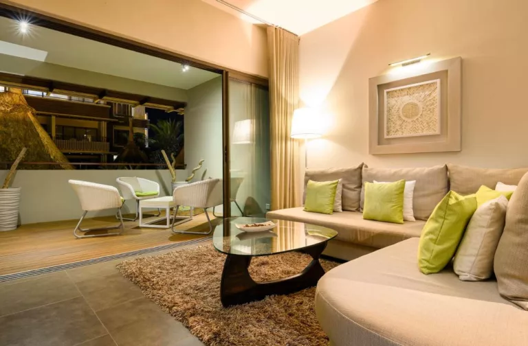 Résidences contemporaines avec spa et piscine au Domaine des Alizées, Grand Baie