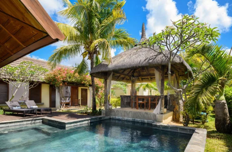 Villa moderne et intime avec jardin et piscine privée à Pereybère, Île Maurice