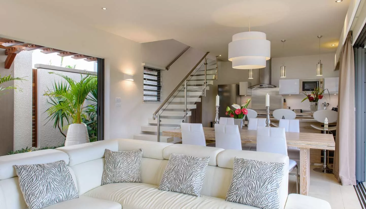 Villa de luxe avec piscine privée, deux chambres doubles, et espace spacieux à Grand Baie, Île Maurice